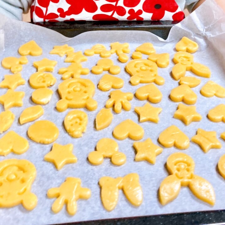 簡単‼さくさく型抜きクッキー♡